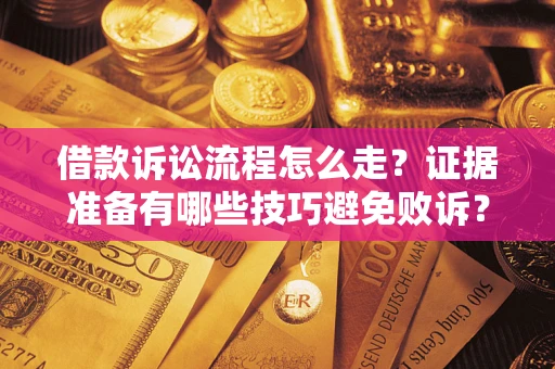 北京借款诉讼流程怎么走？证据准备有哪些技巧避免败诉？