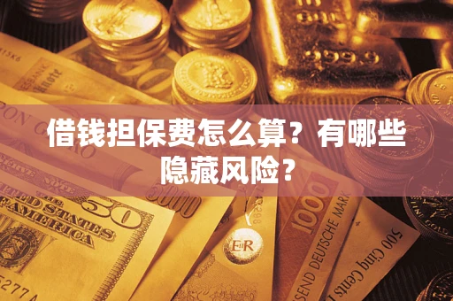 北京借钱担保费怎么算？有哪些隐藏风险？