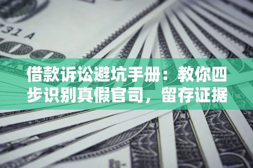 北京借款诉讼避坑手册：教你四步识别真假官司，留存证据不踩雷