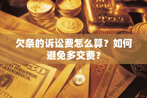 北京欠条的诉讼费怎么算？如何避免多交费？