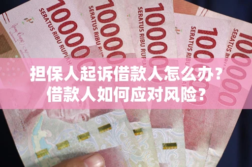 北京担保人起诉借款人怎么办？借款人如何应对风险？