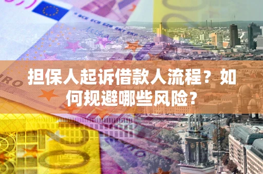 北京担保人起诉借款人流程？如何规避哪些风险？