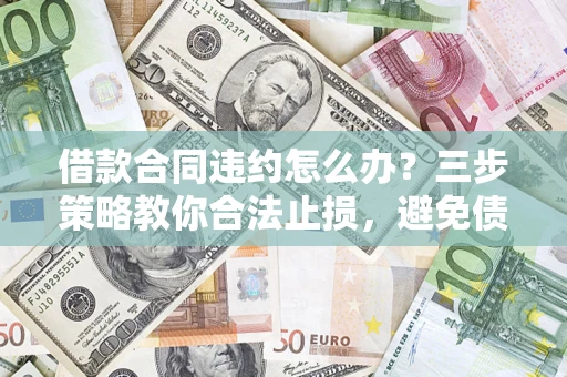 北京借款合同违约怎么办？三步策略教你合法止损，避免债务危机升级