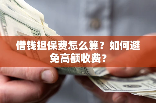 北京借钱担保费怎么算？如何避免高额收费？