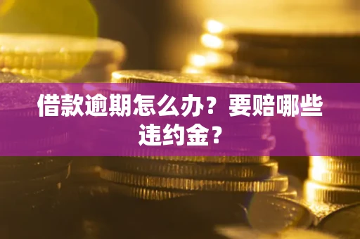 北京借款逾期怎么办？要赔哪些违约金？