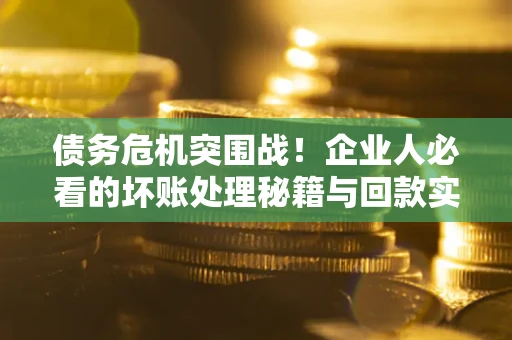 北京债务危机突围战！企业人必看的坏账处理秘籍与回款实战指南